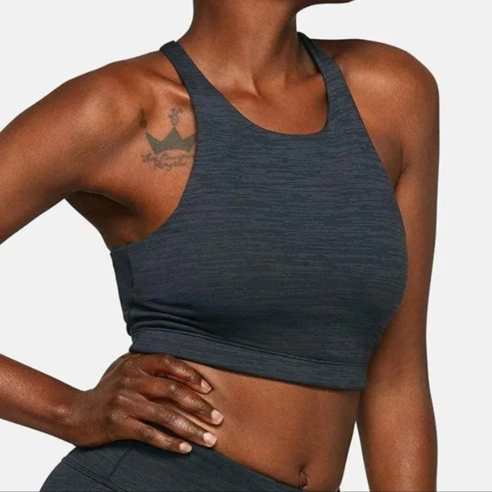 Outdoor Voices TechSweat™ Crop Top Grey size medium - Picture 13 of 14